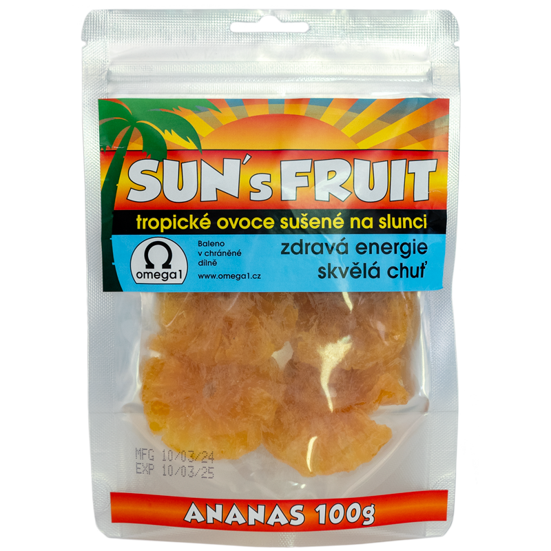 Měkce sušený ananas